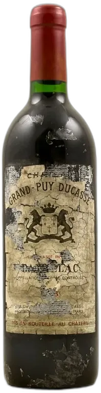 photo du vin Grand Puy Ducasse