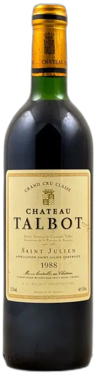 capture du vin Connetable de Talbot