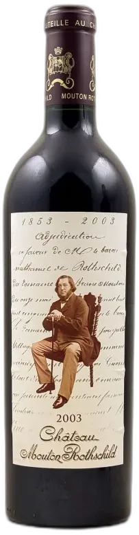 vue du vin Collection Château Mouton Rothschild 1er Cru Classé