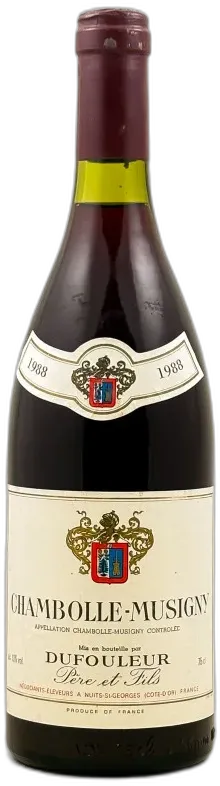 photos du vin Dufouleur Père & Fils Chambolle Musigny