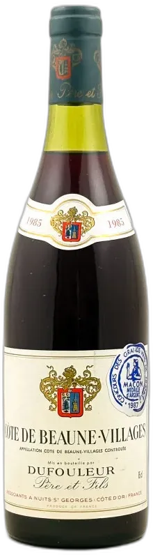photo du vin Côte de Beaune Villages