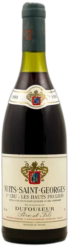 photo du vin Guy Dufouleur Nuits Saint Georges 1er Cru "Clos des Perrières"