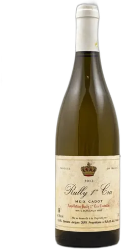 image du vin Rully 1er Cru le Meix Cadot Blanc Domaine Jacques Dury