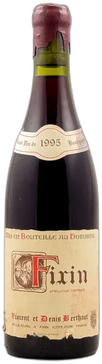 photo du vin Berthaut Gerbet Fixin