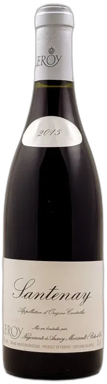 photos du vin Leroy Santenay 2009