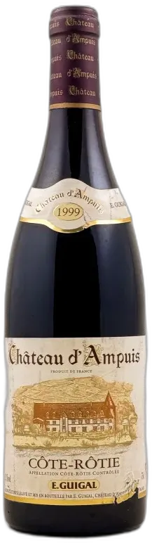 capture du vin Guigal Côte Rôtie "Brune et Blonde"