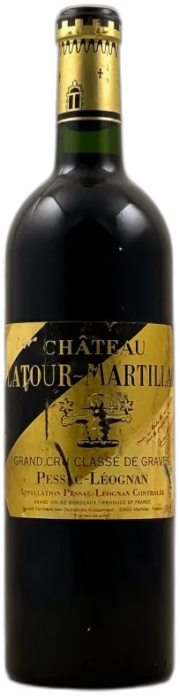 vue du vin Château Latour Martillac