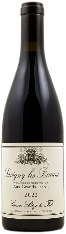 illustration du vin Savigny les Beaune "Aux Grands Liards" Simon Bize