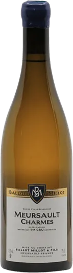vue du vin Ballot-Millot Meursault 1er Cru "Genevrières"