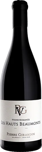 capture du vin Pierre Girardin Vosne-Romanée les Beaumonts
