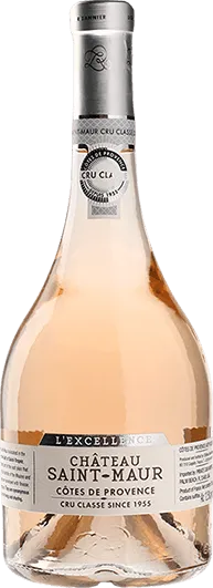 vue du vin Château Saint-Maur Excellence Rosé