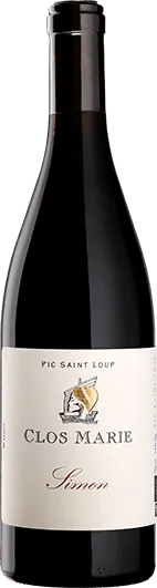 illustration du vin Pic Saint-Loup Clos Marie Cuvée Simon Christophe Peyrus et Françoise Julien