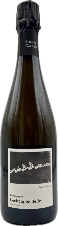 image du vin Domaine Etienne Calsac Champagne Extra-Brut Blanc de Blancs "l'Echappée Belle" Blanc nv Dégorgement 12
