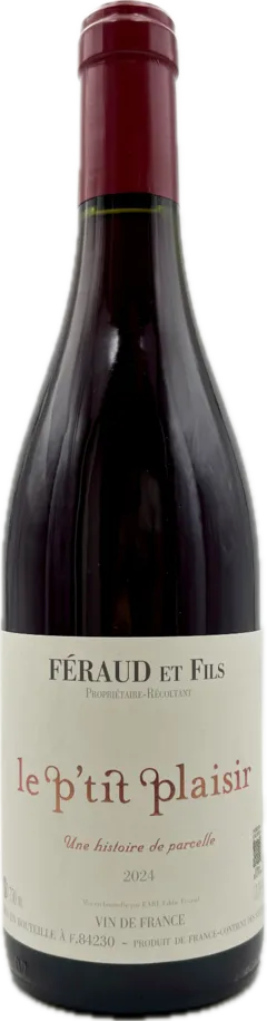 image du vin Domaine Feraud 'le p'Tit Plaisir' Rouge