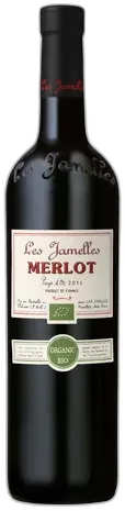 image du vin les Jamelles Merlot Bio