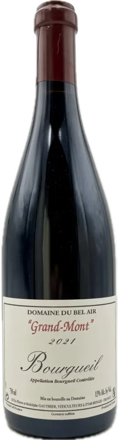 aperçu du vin Grand Mont