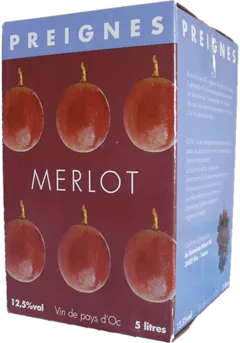 photos du vin Merlot Cubi de Preigne le Vieux