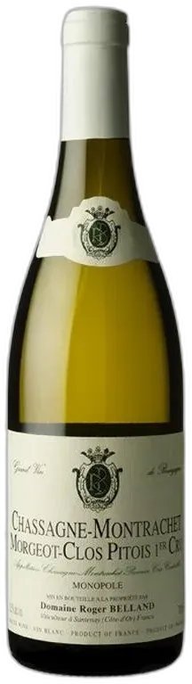image du vin Chassagne Montrachet 1er Cru Morgeot Clos Pitois Blanc Domaine Roger Belland