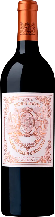 vue du vin Château Pichon Baron