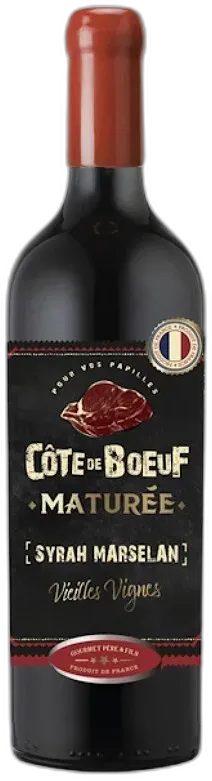 image du vin Côte de Boeuf Maturée Syrah Marselan Vielles Vignes