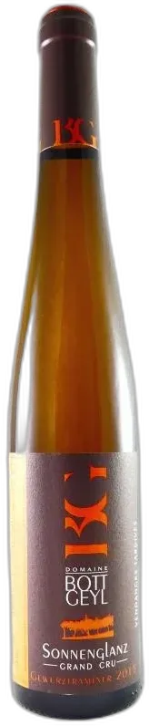 photo du vin Domaine Bott Geyl, Gewurztraminer, Sonnenglanz, Grand Cru