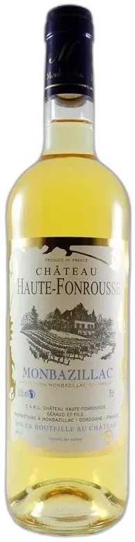 capture du vin Château Haute-Fonrousse