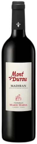 image du vin Mont Durou Aoc Madiran Vignobles Marie Maria