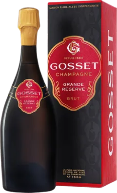 vue du vin Champagne Grande Réserve Gosset