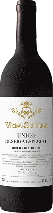 photo du vin Unico Reserva Especial