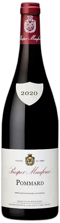 vue du vin Pommard Maufoux Bourgogne Rouge