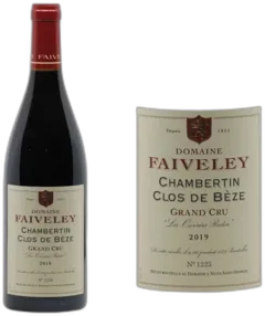 photos du vin Chambertin-Clos de Beze Grand Cru 'les Ouvrees Rodin' Domaine Faiveley