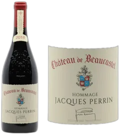 photo du vin Châteauneuf-du-Pape Château de Beaucastel Hommage à Jacques Perrin Famille Perrin
