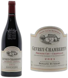 image du vin Humbert Gevrey Chambertin Petite Chapelle