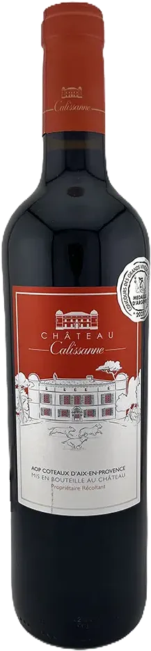 image du vin Côteaux d’Aix en Provence Château Calissanne 2020