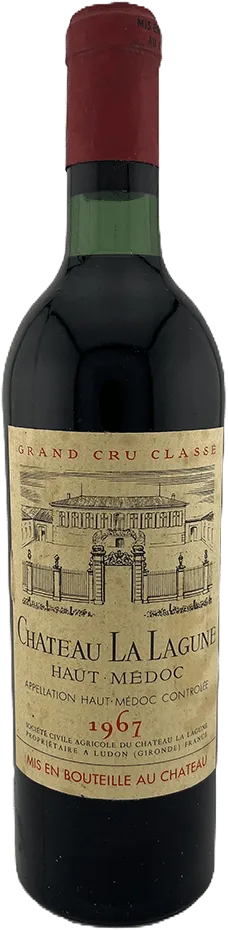 vue du vin Château la Lagune