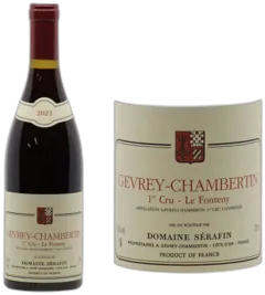 photo du vin Gevrey-Chambertin 1er Cru les Cazetiers Domaine Sérafin