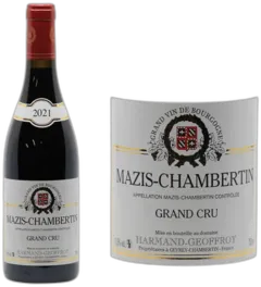 illustration du vin Harmand Geoffroy Mazis Chambertin Grand Cru