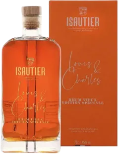 photo du vin Isautier Rhum Vieux de Mélasse de la Réunion "12 Ans Alfred" Brun Giftbox