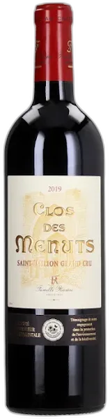 photo du vin Clos des Menuts