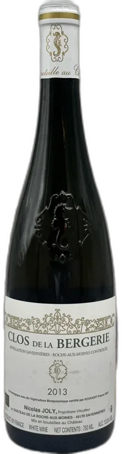 image du vin Vignobles de la Coulée de Serrant Clos de la Bergerie Vin de la Roche Aux Moines