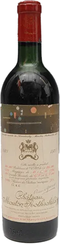 photo du vin Chateau Mouton Rothschild