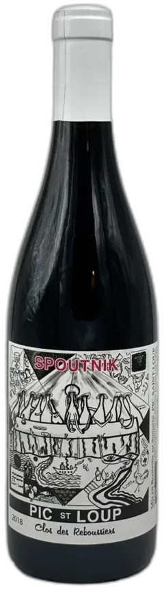 image du vin Clos des Reboussiers Spoutnik Vin de Pic Saint-Loup