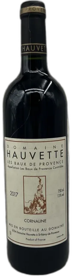 capture du vin Domaine Hauvette Cornaline Vin de les Beaux de Provence