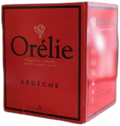 illustration du vin Orélie Rouge les Vignerons Ardéchois