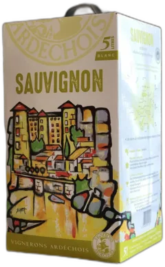 image du vin Sauvignon les Vignerons Ardéchois