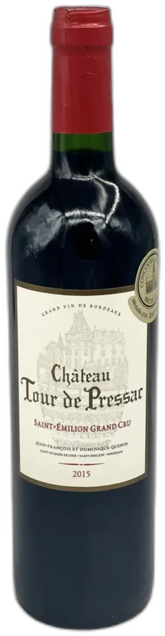 photo du vin Saint Emilion Grand Cru Château Tour de Pressac