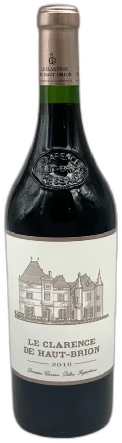 photo du vin Château Haut-Brion le Clarence de Haut-Brion- 2010 Vin de Pessac-Léognan