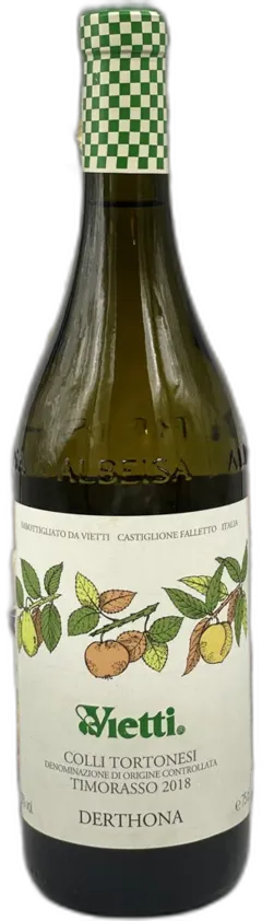 photo du vin Colli Tortonesi Timorasso Derthona Doc Vietti
