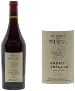 vue du vin Arbois Trousseau Béranger Pélican