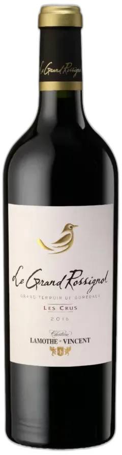 vue du vin Château Lamothe-Vincent "le Grand Rossignol" Bordeaux Supérieur